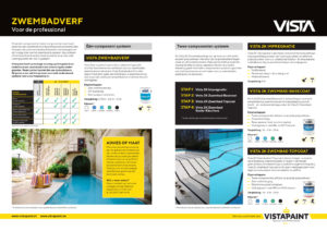 vista zwembad verf folder