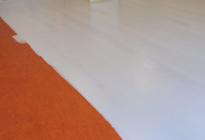 linoleum verven